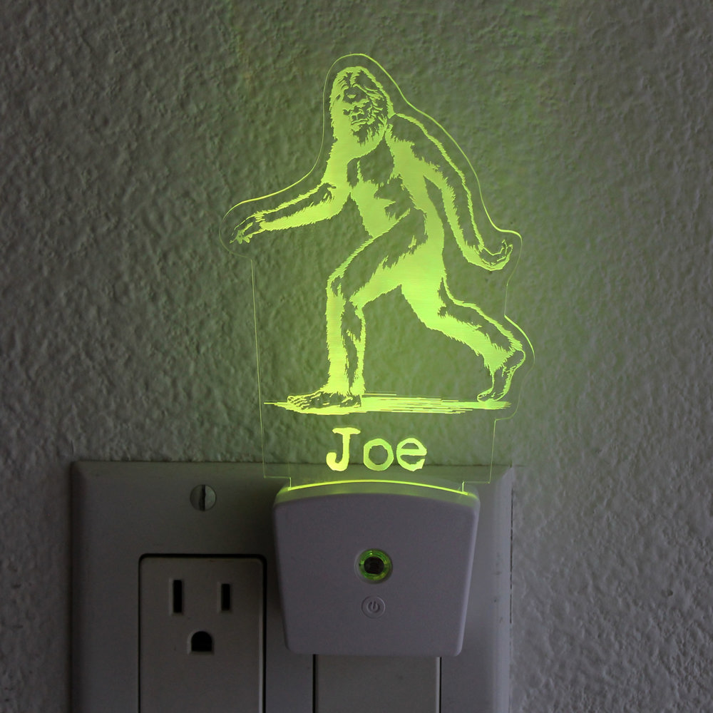 Personalized Night Light Wall Plug