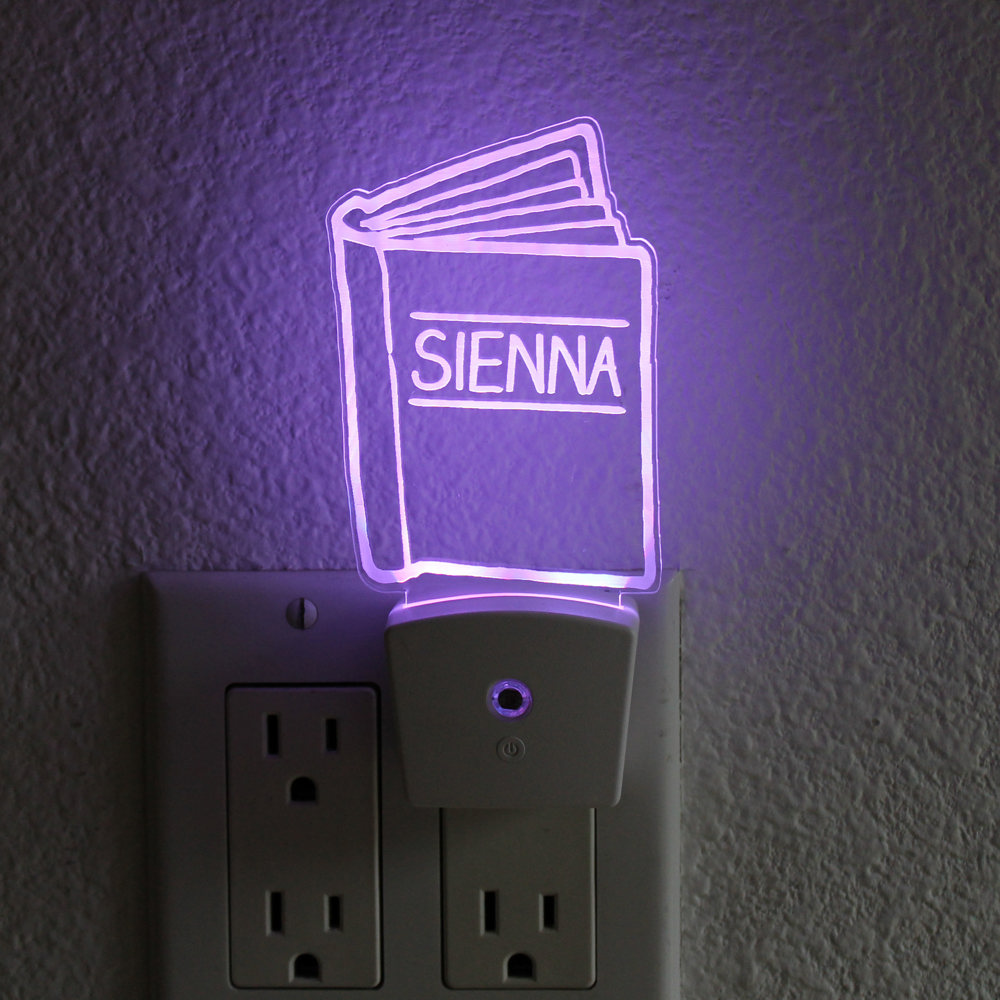 Personalized Night Light Wall Plug