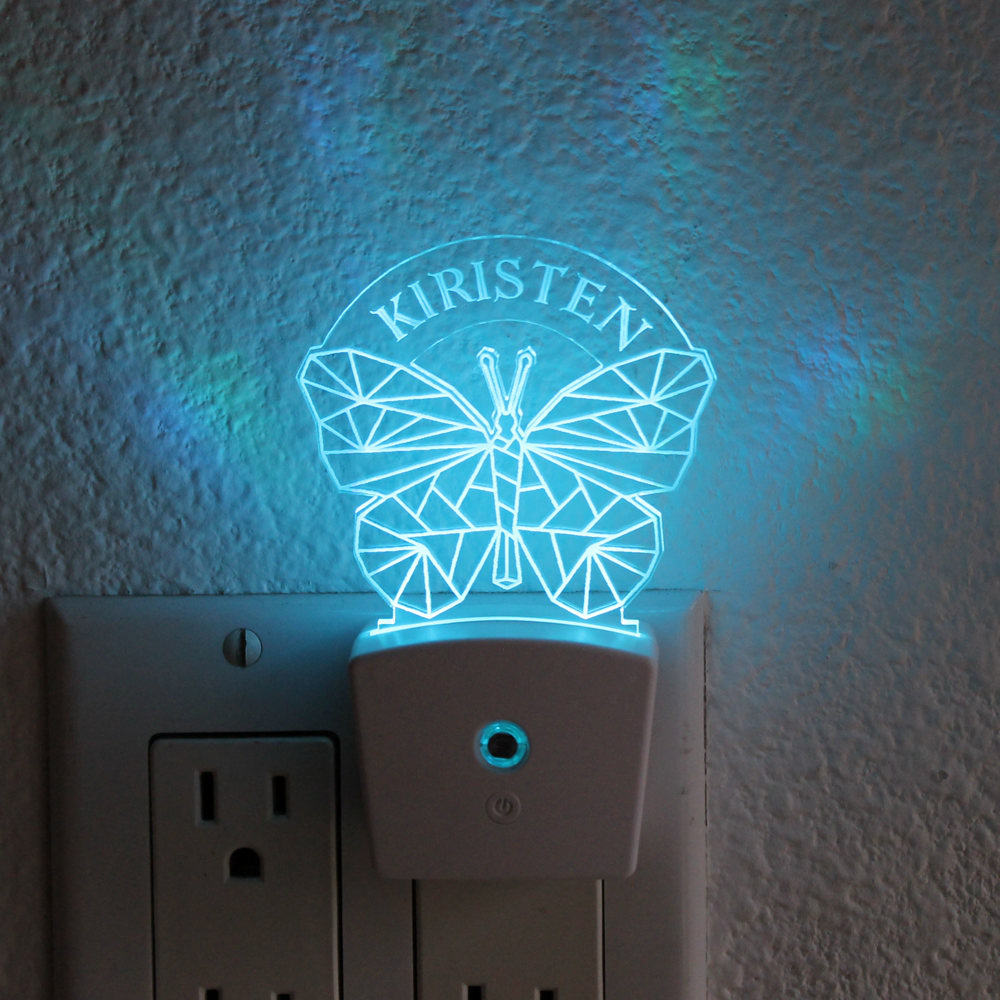 Personalized Night Light Wall Plug