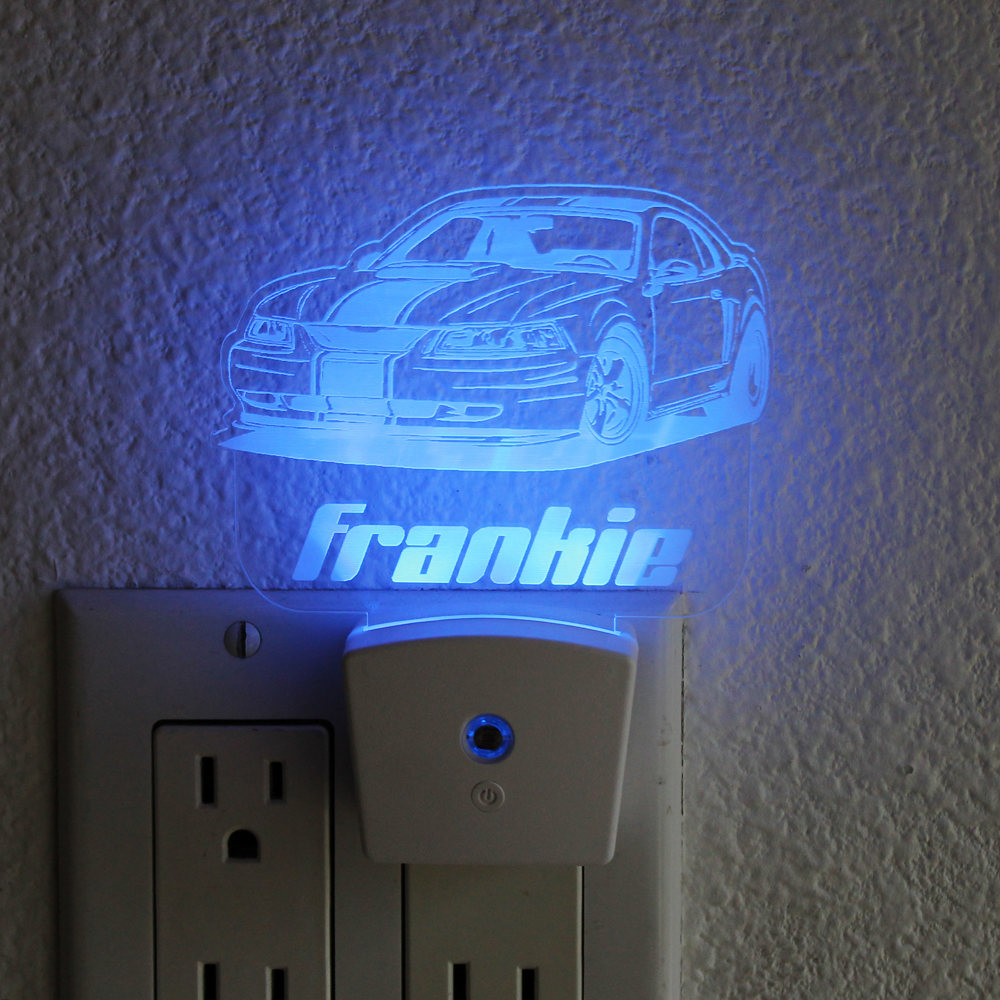 Personalized Night Light Wall Plug