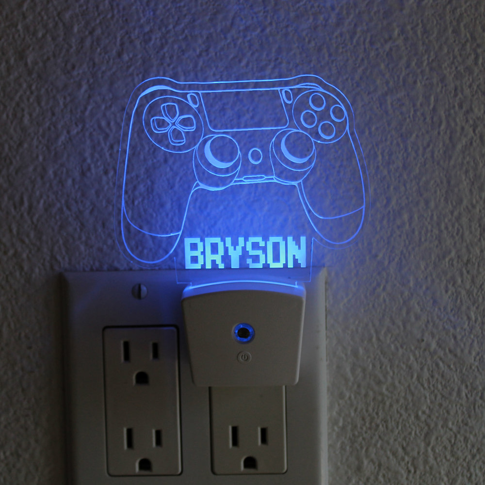 Personalized Night Light Wall Plug