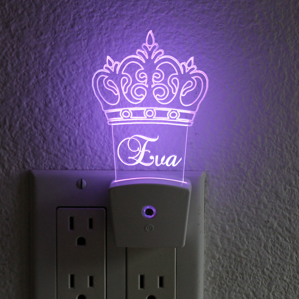 Personalized Night Light Wall Plug