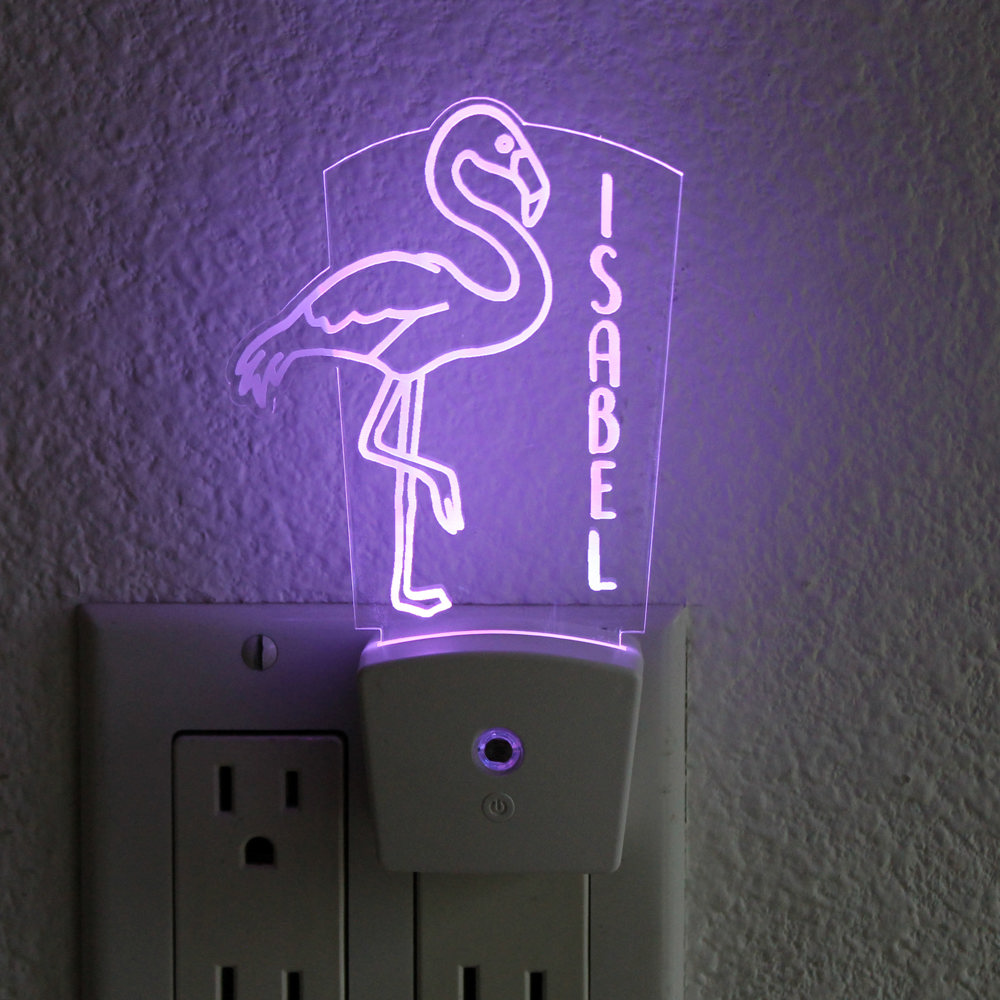 Personalized Night Light Wall Plug