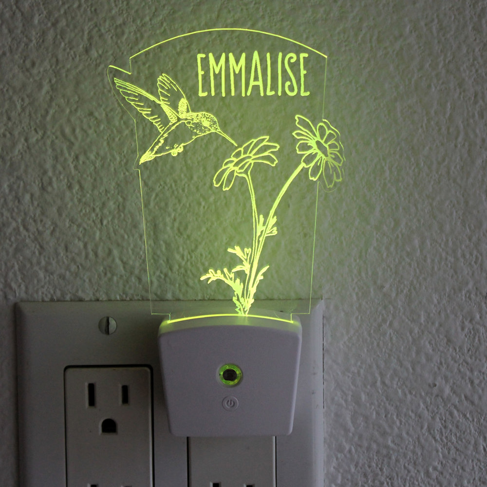 Personalized Night Light Wall Plug