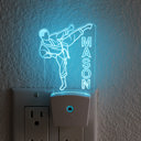 KARATE Personalized Night Light Wall Plug