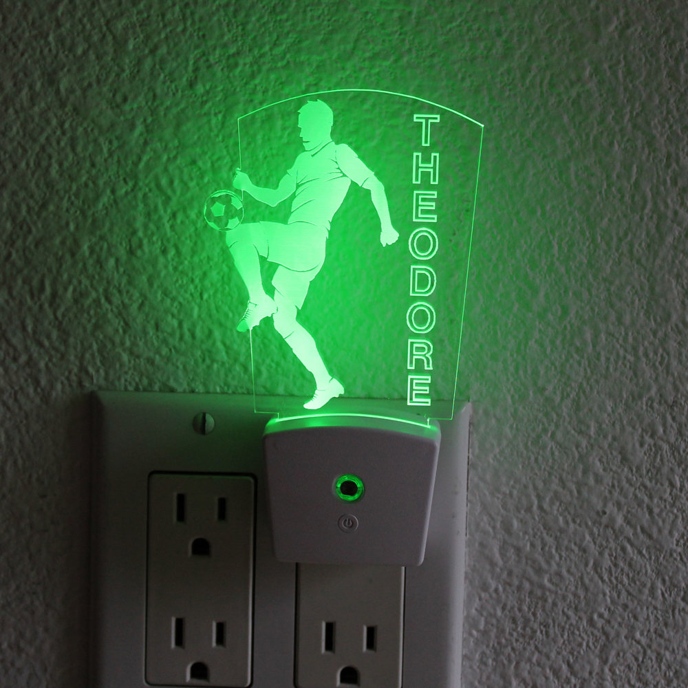 Personalized Night Light Wall Plug