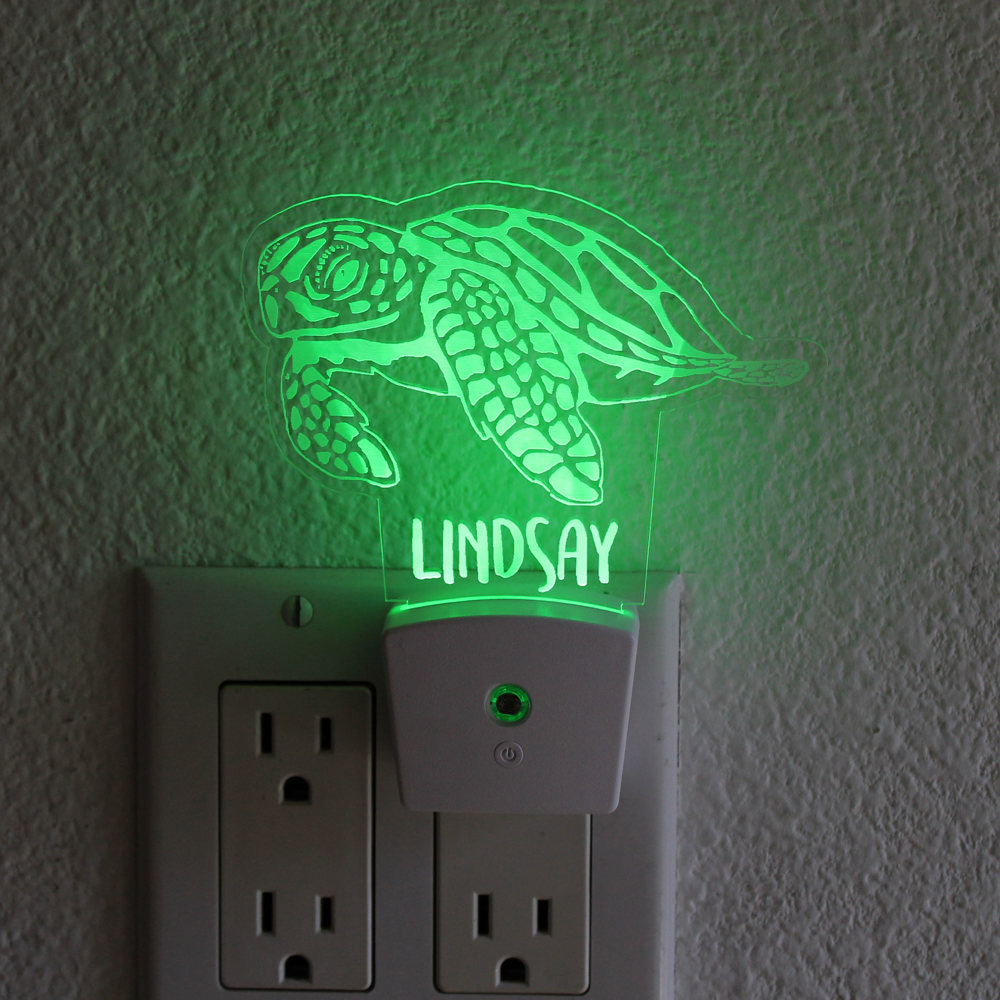 Personalized Night Light Wall Plug