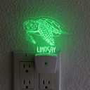 TURTLE Personalized Night Light Wall Plug