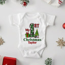 My 1st Christmas Personalized Christmas Baby Onesie