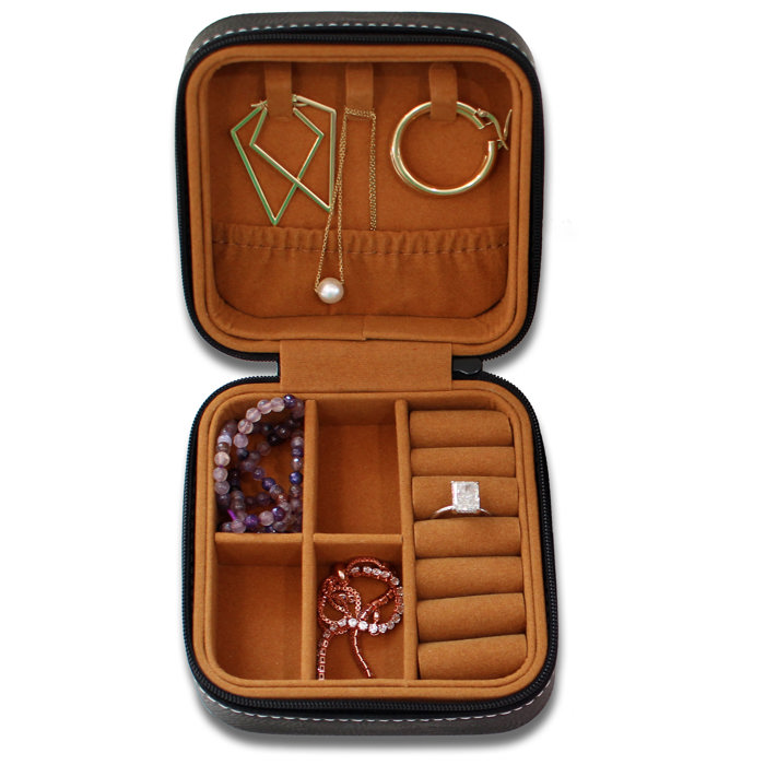 Personalized Travel Jewelry Box