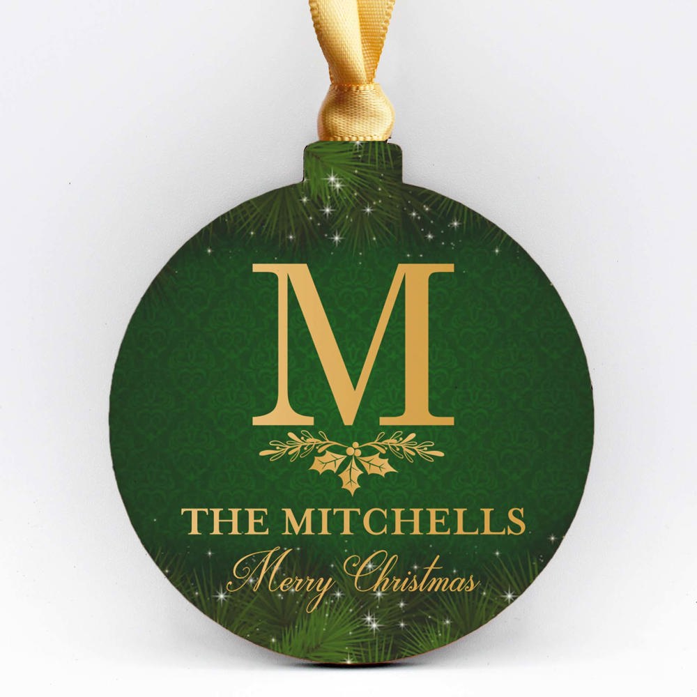 Personalized Christmas Ornaments