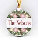 The Nelsons Personalized Christmas Ornaments