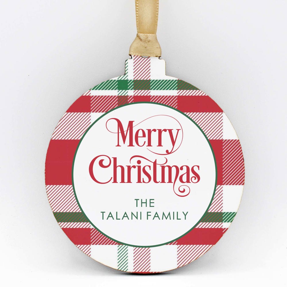 Personalized Christmas Ornaments