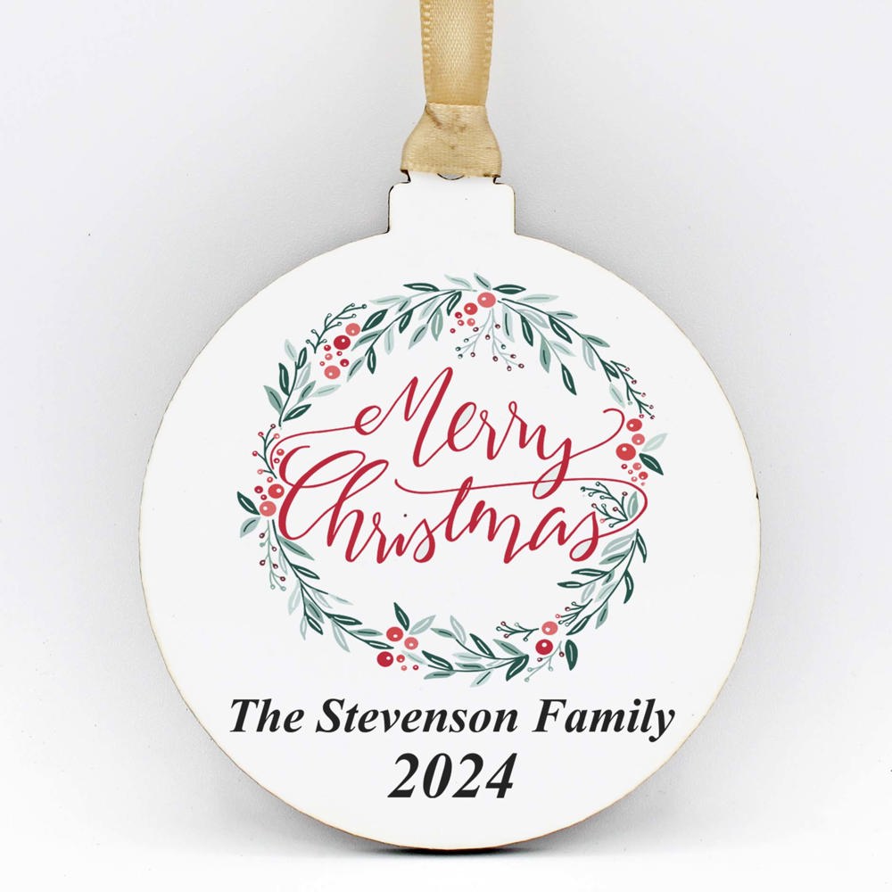 Personalized Christmas Ornaments