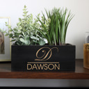 Dawson Personalized Wood Planter Box