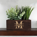 Mayor Personalized Wood Planter Box