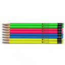 Heart Personalized Neone Pencils | Set of 8