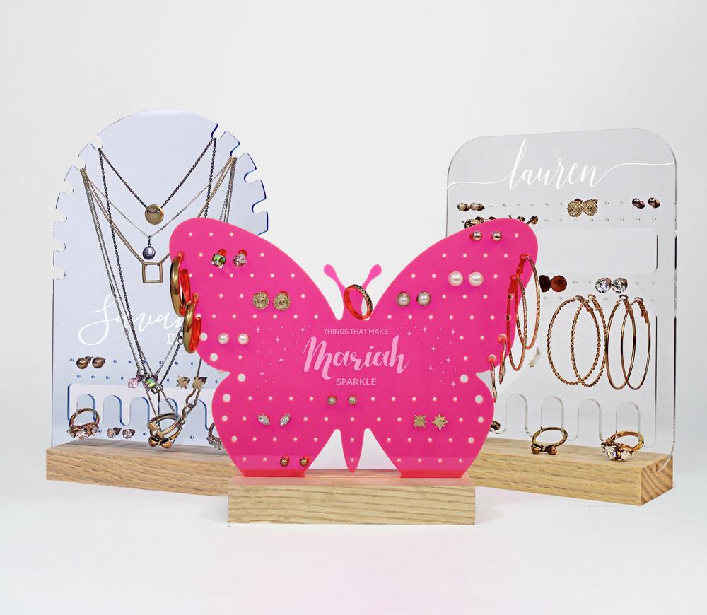 Personalized Jewelry Stand