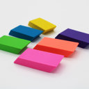  Personalized Neon Erasers Set of 6