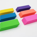  Personalized Neon Erasers Set of 6