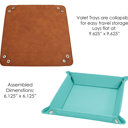  Personalized Leather Tray Tray