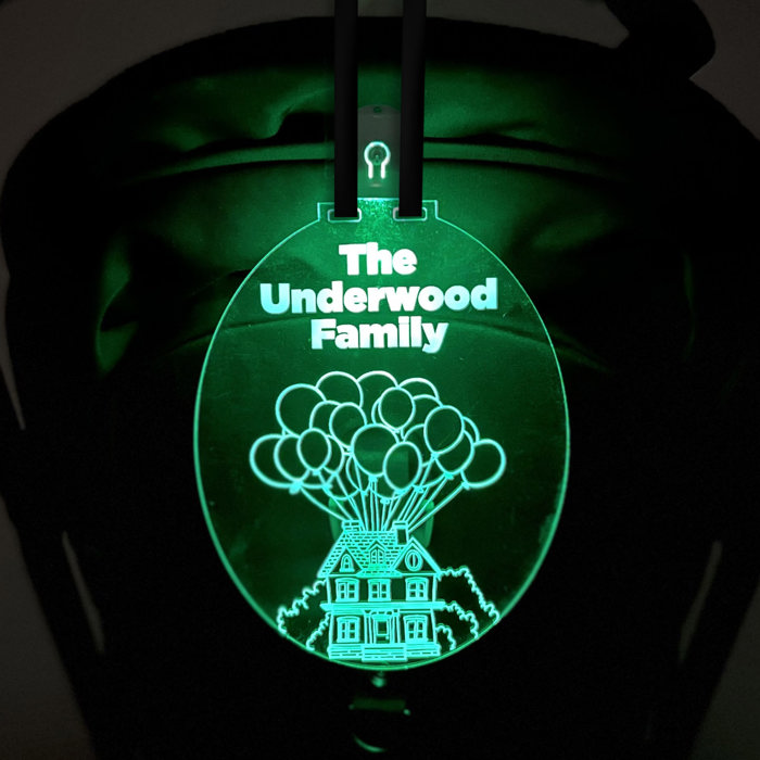 Personalized Stroller Light Up Sign