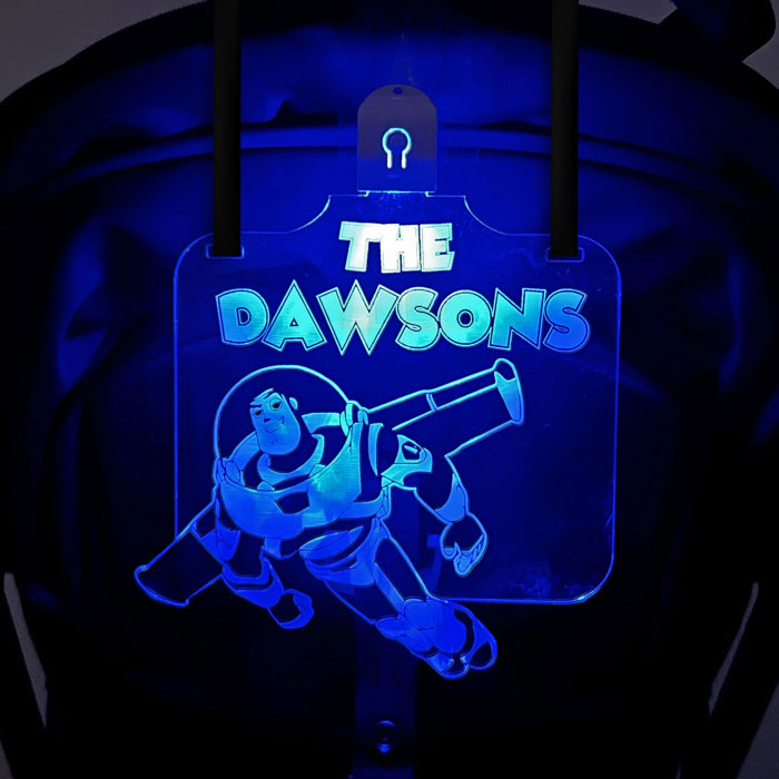 Personalized Stroller Light Up Sign