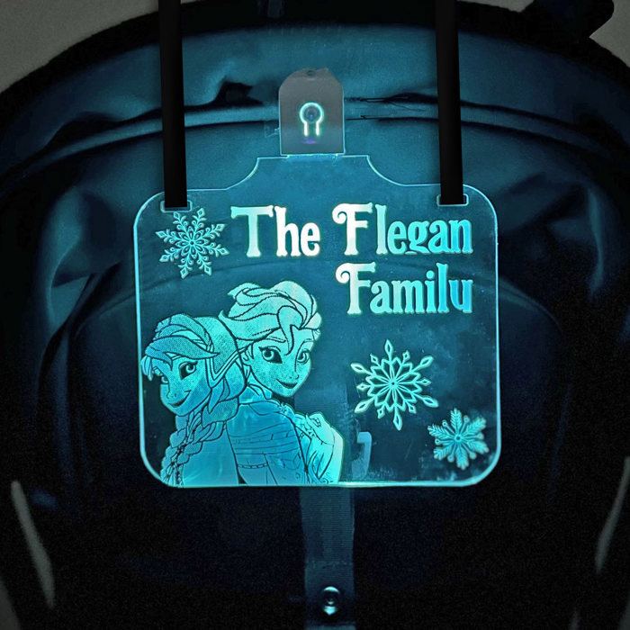 Personalized Stroller Light Up Sign
