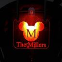 Mouse Head Personalized Stroller Light Up Sign