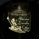 Aladdin Personalized Stroller Light Up Sign