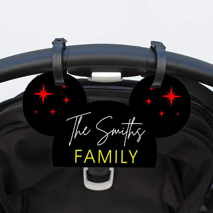 Personalization Stroller Name Sign