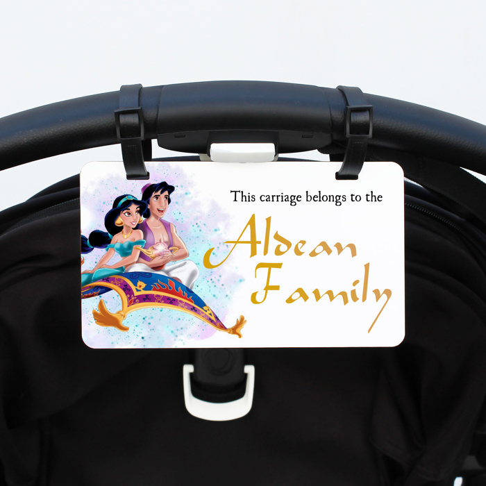 Personalization Stroller Name Sign