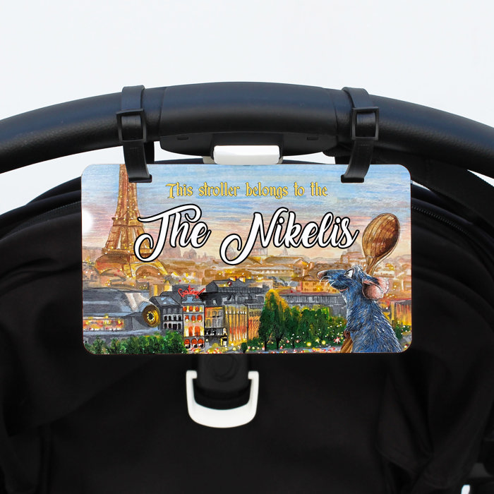 Personalization Stroller Name Sign