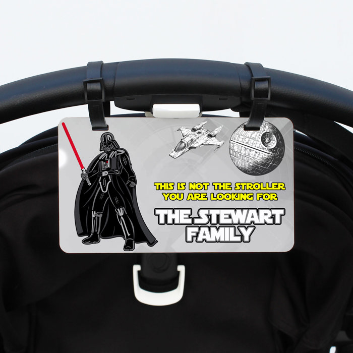 Personalization Stroller Name Sign