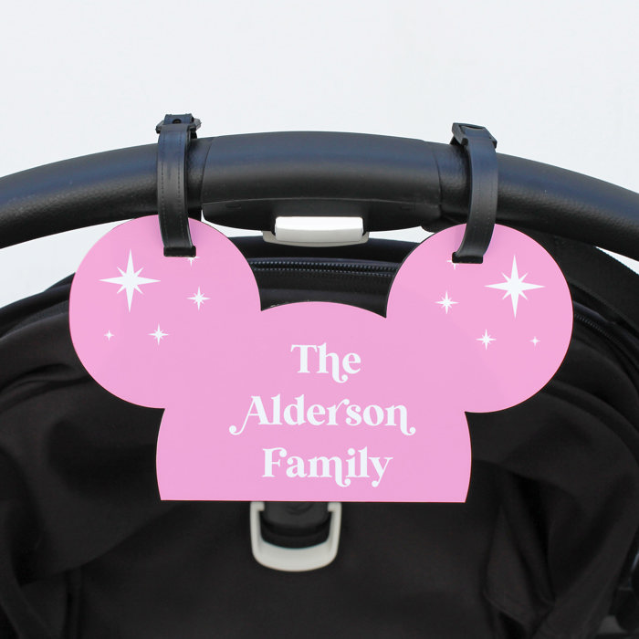 Personalization Stroller Name Sign