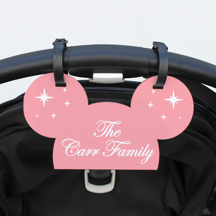 Personalization Stroller Name Sign