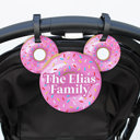 Donut Personalization Stroller Name Sign