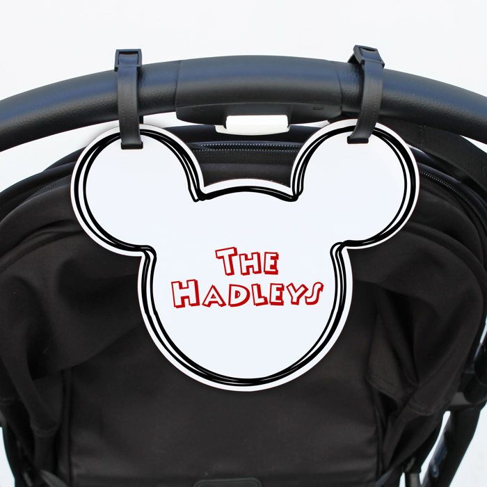 Personalization Stroller Name Sign