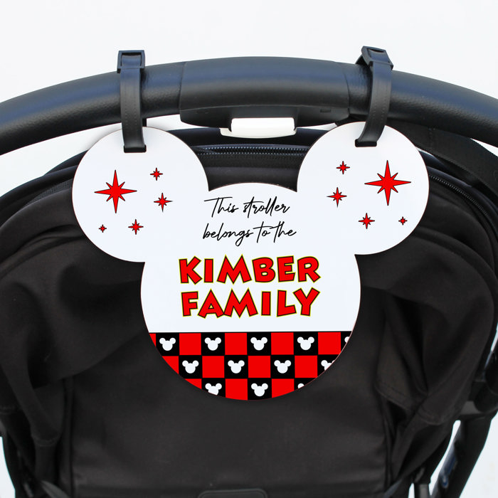 Personalization Stroller Name Sign