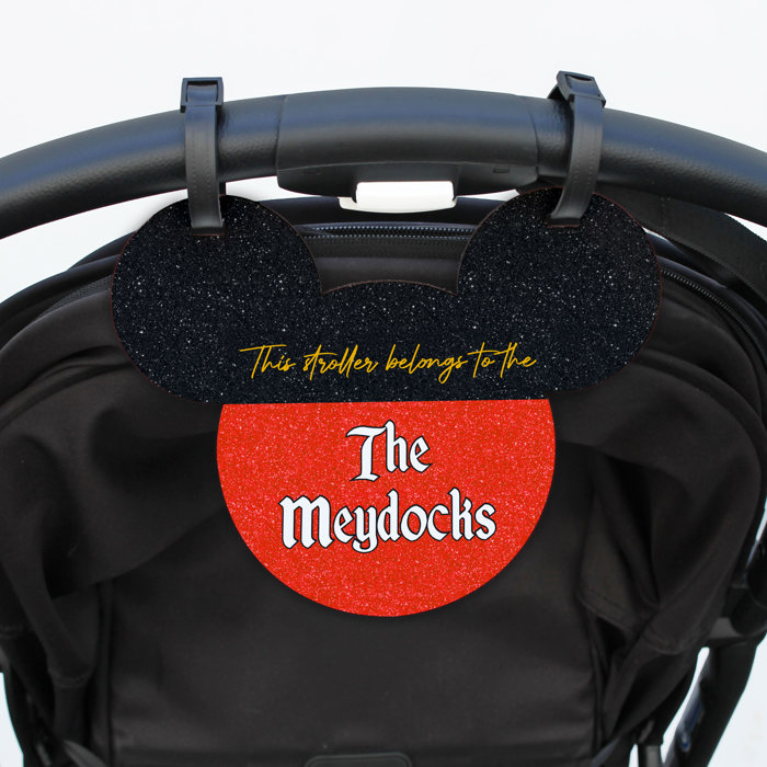 Personalization Stroller Name Sign