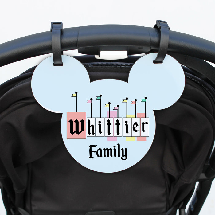 Personalization Stroller Name Sign