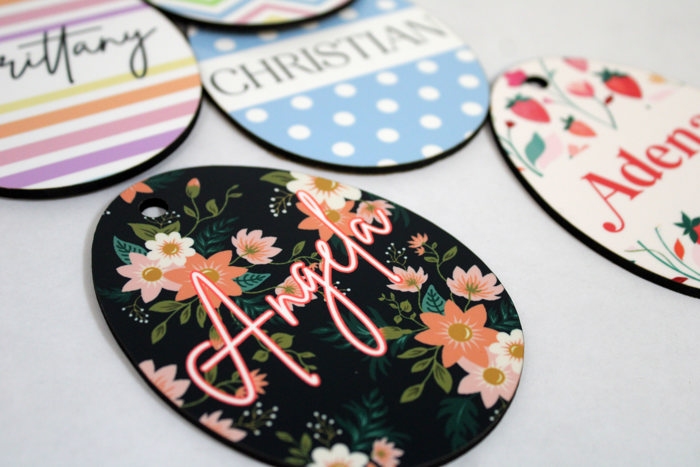 Personalized Easter Basket Tags