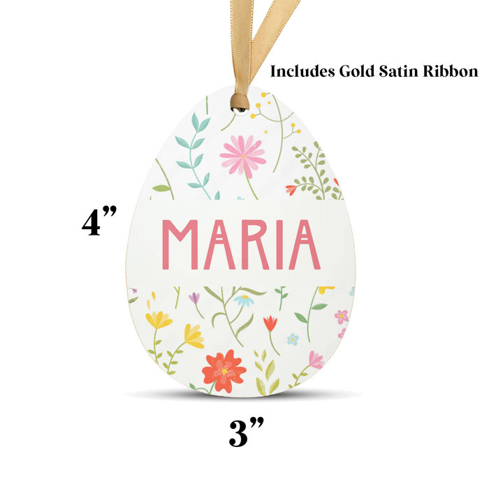 Personalized Easter Basket Tags