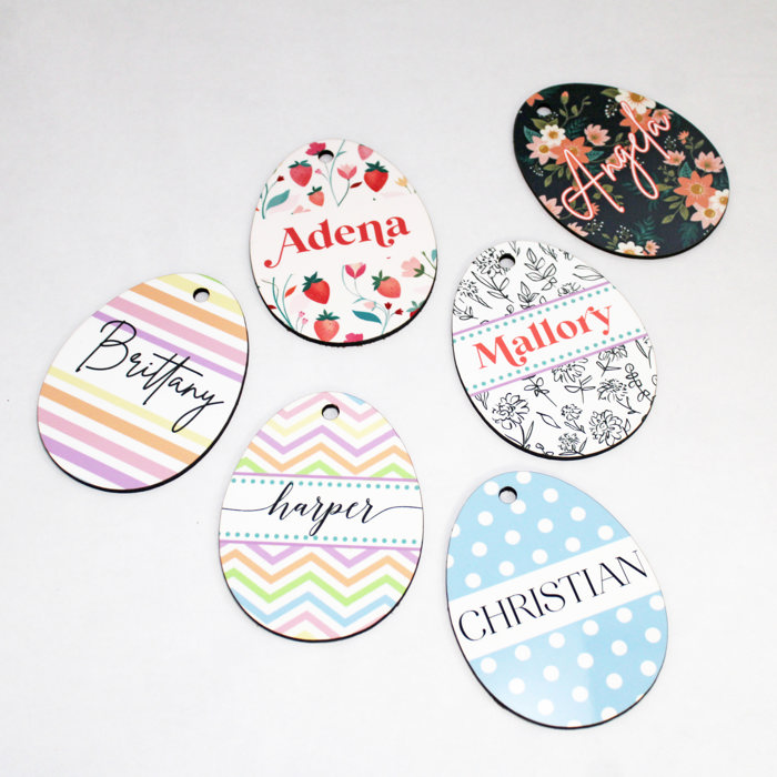 Personalized Easter Basket Tags