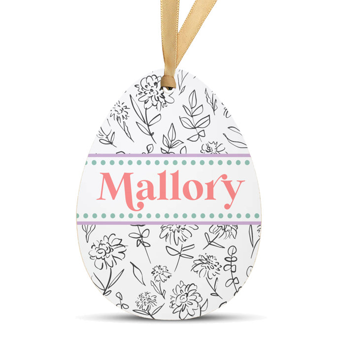 Personalized Easter Basket Tags