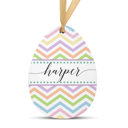 Chevron Personalized Easter Basket Tags