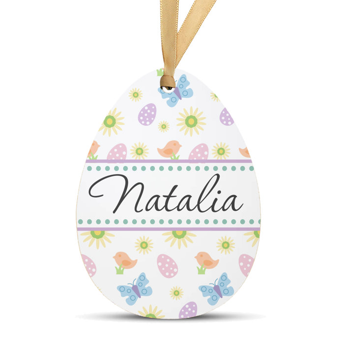 Personalized Easter Basket Tags