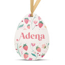 Strawberry Personalized Easter Basket Tags