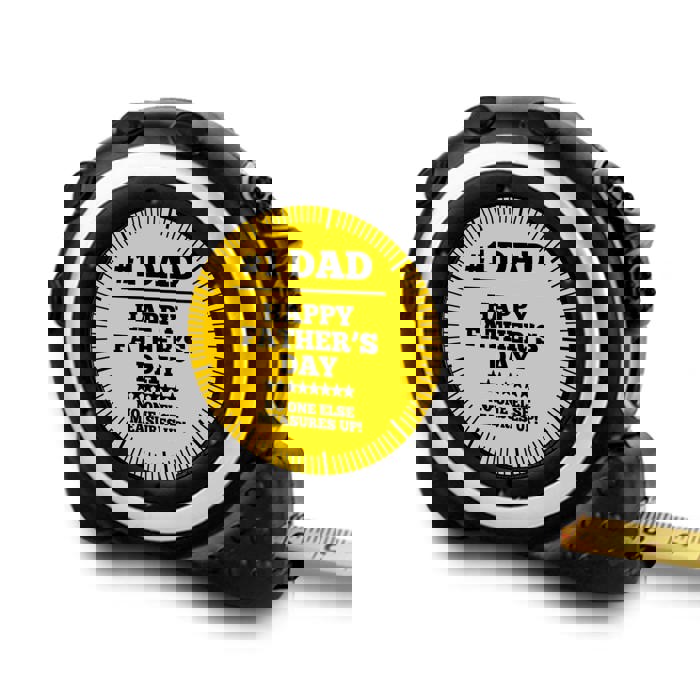Personalized Tape Measure for Dad