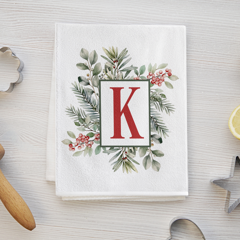 Personalized Christmas Tea Towels